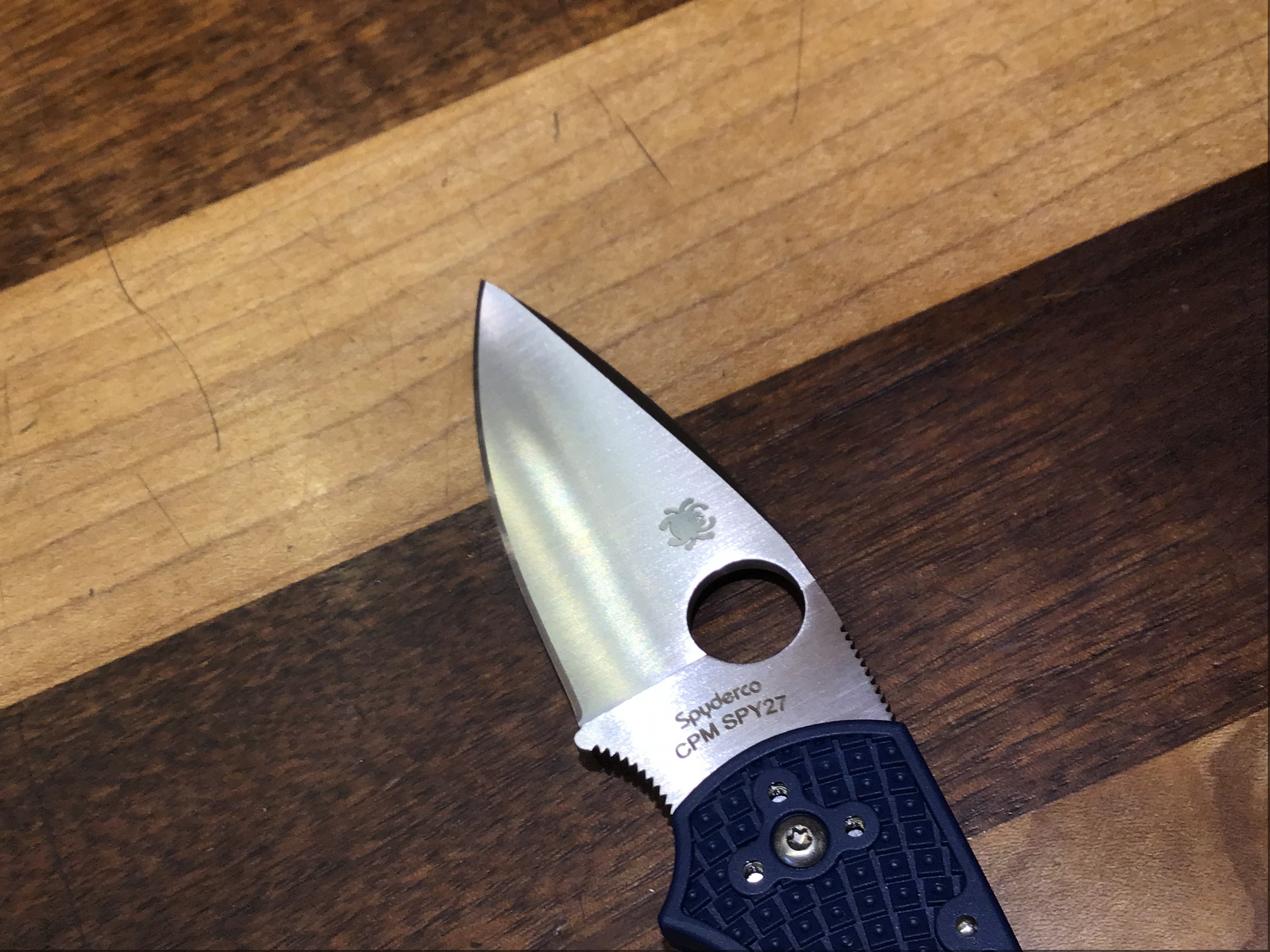 Spyderco Native 5 Bleu FRN CPM SPY27